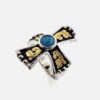 Turquoise Trail Cross Western Ring - Image 3