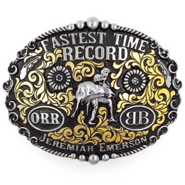 Heritage Floral 5-Bead Trophy Buckle