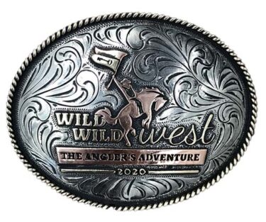 Engraving Oval Rope Trophy Buckle