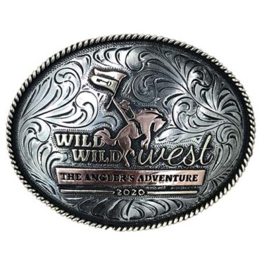 Engraving Oval Rope Trophy Buckle