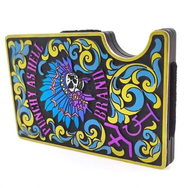 Custom Titanium Logo Card Wallet